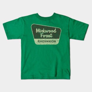 Fantastic Forests: Mirkwood Kids T-Shirt