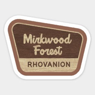 Fantastic Forests: Mirkwood Sticker