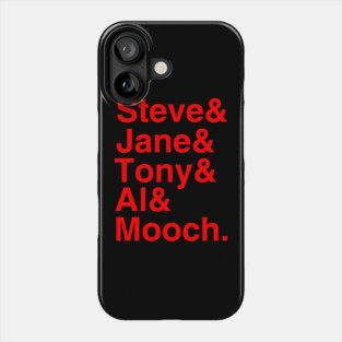 Blob Teenagers List Phone Case