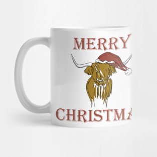 Christmas Cow Mug