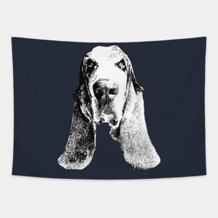 Basset Hound - Basset Christmas Gifts Tapestry