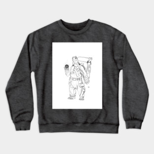 Way the Tortle Artificer from Intelligence Check Crewneck Sweatshirt