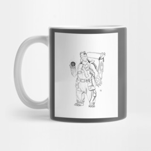 Way the Tortle Artificer from Intelligence Check Mug
