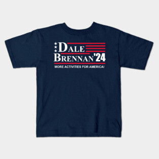 Step Brothers Dale Brennan 2024 Kids T-Shirt