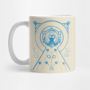 Alien Portal Science Fiction Art Mug