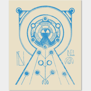 Alien Portal Science Fiction Art Posters and Art