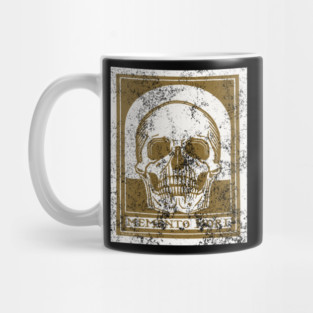 Memento Mori Skull Mug