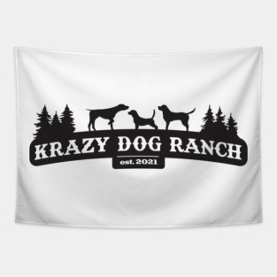 Crazy Dog Ranch Tapestry