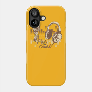 Retro Podcaster Phone Case