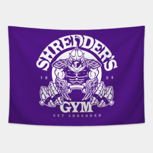 Shredder's Gym Tapestry