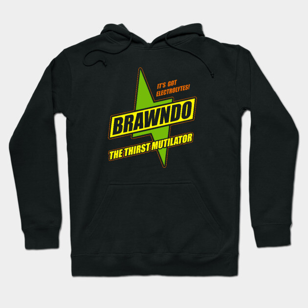 Brawndo Hoodie by Dustbrain Design