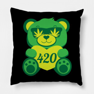 420 Bear Pillow