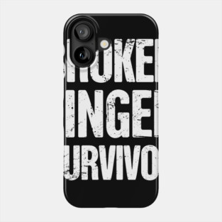 Survivor - Get Well Gift Fractured Broken Finger Phone Case
