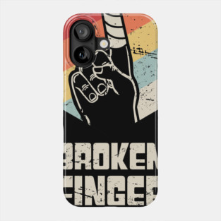 Survivor - Get Well Gift Fractured Broken Finger Phone Case