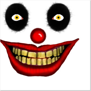 Clown Posters and Art
