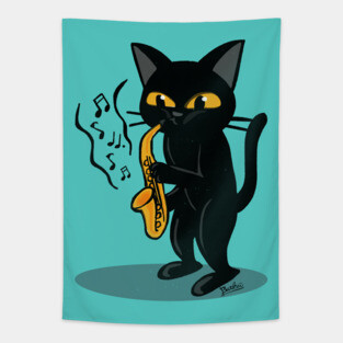 Saxophone Tapestry