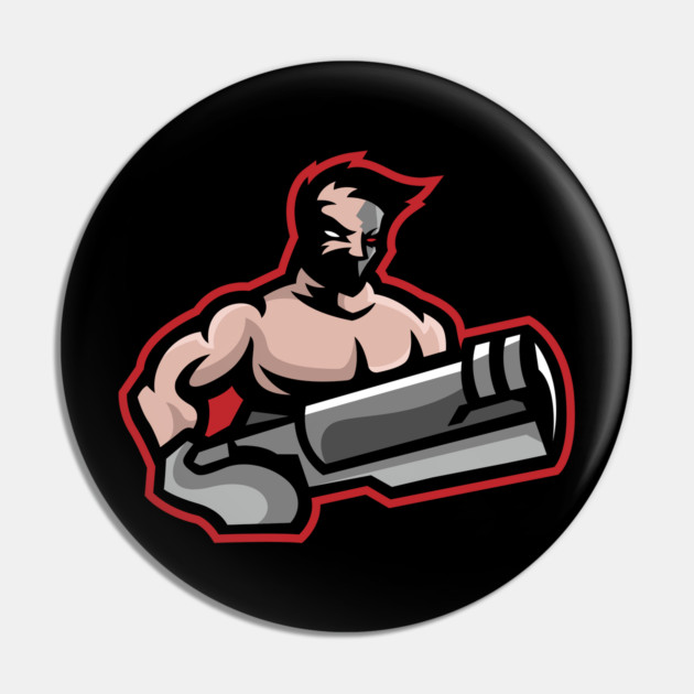 FRAGGYnz Logo Pin by FRAGGYnz