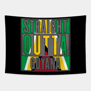 Straight Outta Guyana Tapestry