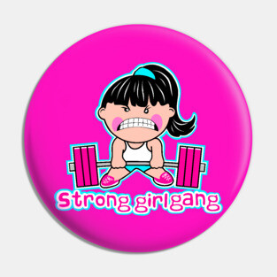 Gym girl, barbell girl, fitness girl, weightlifting Pin