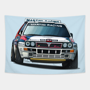 Lancia Delta Integrale Group A Tapestry