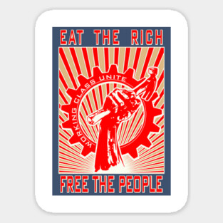 Eat the Rich Sticker