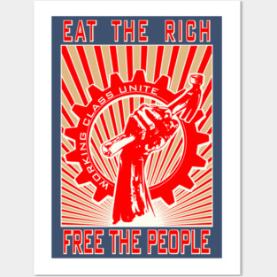 Eat the Rich Posters and Art