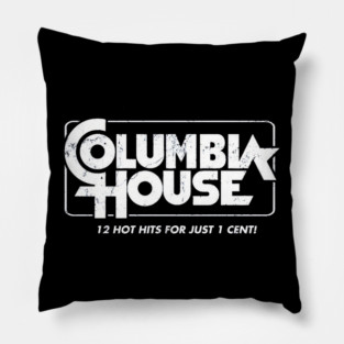 Columbia House Records Music Vintage Retro Pillow