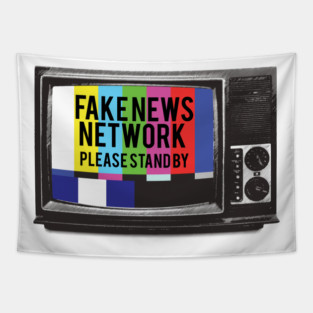 Fake News Network Please Stand By Tapestry