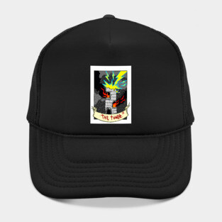 The tower tarot card design Hat