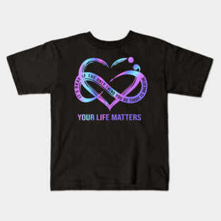your life matters Kids T-Shirt