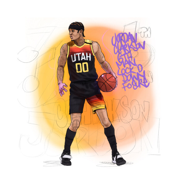 Jordan Clarkson Jordan Clarkson T-Shirt TeePublic