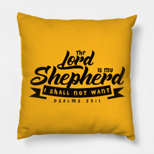 Psalm 23:1 Pillow