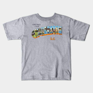 Greetings from Charleston Kids T-Shirt