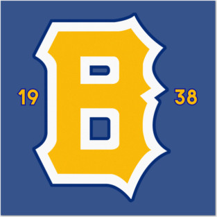 DEFUNCT - BOSTON BEES 1938 Posters and Art