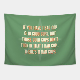 ACAB - No 'Bad Apples' Tapestry