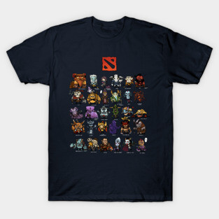 dota 2 heroes T-Shirt