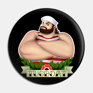 Tugboat Pin