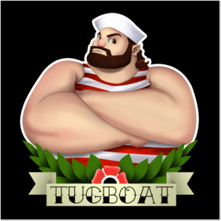 Tugboat Posters and Art