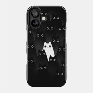 Different Purrfection - Cute White Cat - Kitty Eyes Phone Case