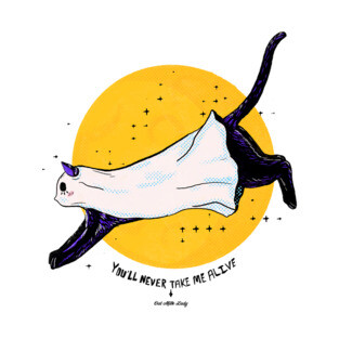 Ghost Cat T-Shirt