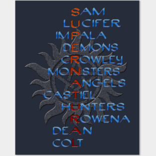 SUPERNATURAL Posters and Art