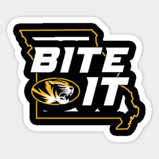 Tiger Bite It Sticker