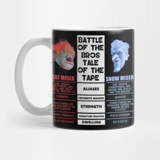 Miser Brothers Battle of the Bros Mug