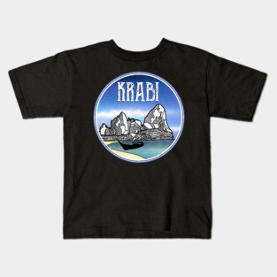 Thailand Krabi Kids T-Shirt