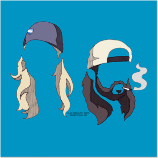 Jay & Silent Minimalism Posters and Art