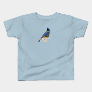 Hanukkah Bluebird Kids T-Shirt