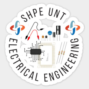SHPE UNT Electrical Engineering Sticker