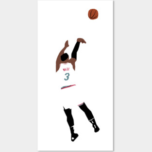 Dwyane Wade Game winner Posters and Art