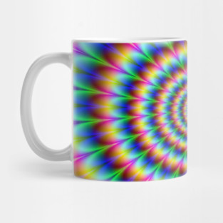 Op Art Trippy Optical Illusion Mug