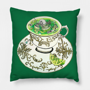 A Nice Hot Cup of Mitochondria Pillow